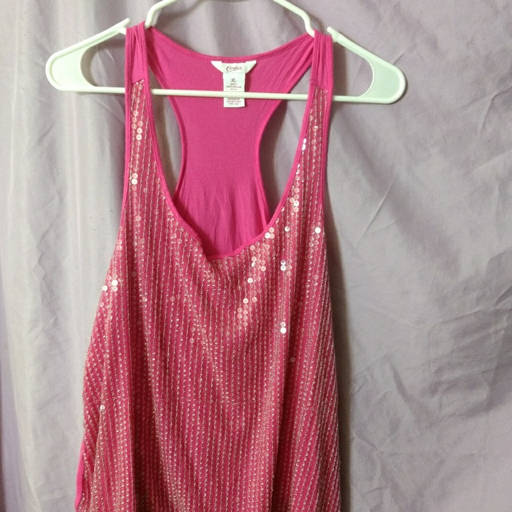 Candies razorback tank